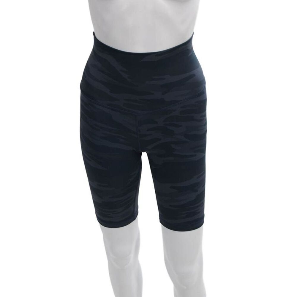 Define Your Inspiration Womens Biker Camo Blue Shorts Size XS